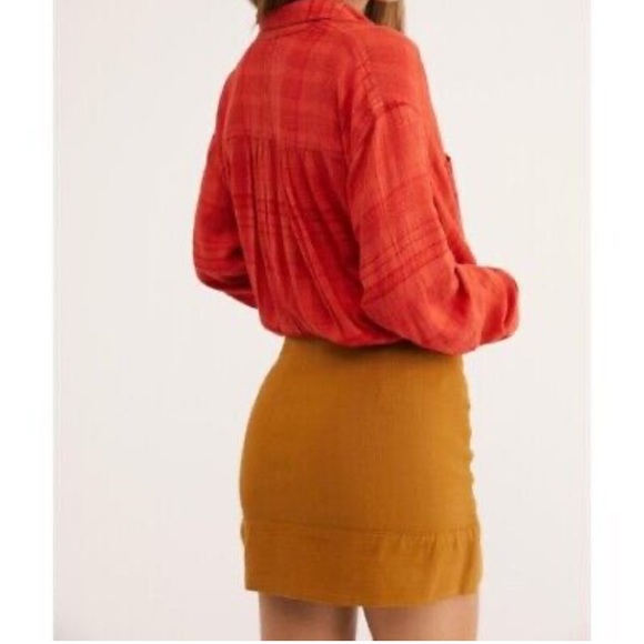 Free People That’s A Wrap mini skirt - Picture 4 of 5